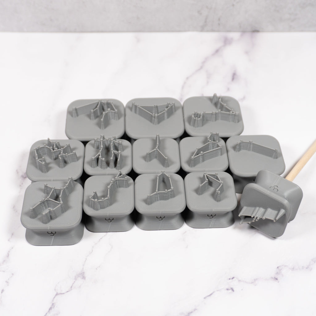 Zodiac Stamps - Astrological Constellations